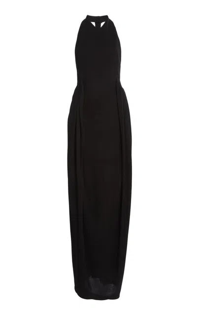 Givenchy Embellished Jersey Maxi Dress In Black