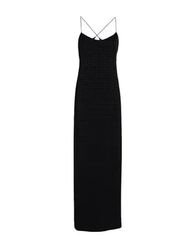 Givenchy Woman Maxi Dress Black Size 8 Acetate, Viscose