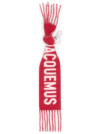 Jacquemus The Écharpe Keychain In Red