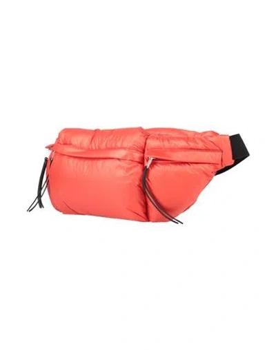 Jil Sander Woman Belt Bag Orange Size - Polyamide, Ovine Leather