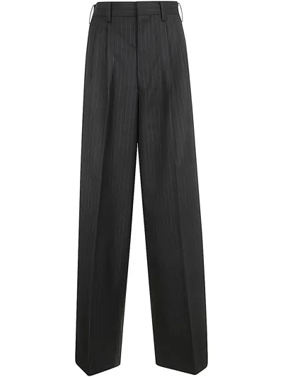 Junya Watanabe Wool Trousers In Black