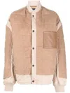 JUNYA WATANABE LAYERED TONAL BOMBER-JACKET