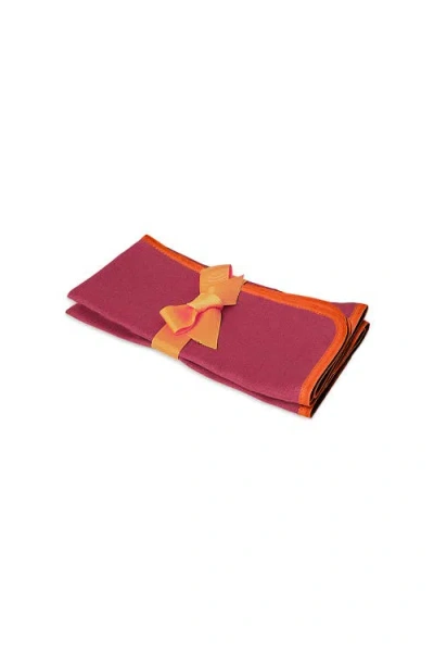 La Doublej Large Napkins Set Of 2 (45x45) In Raspberry