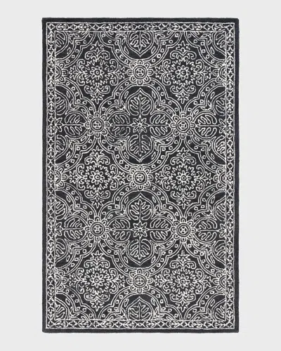 Lauren Ralph Lauren Etienne Hand-tufted Rug, 5' X 8' In Black