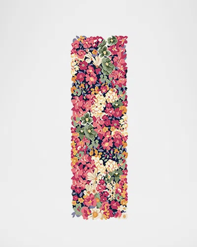 Mackenzie-childs Laura's Flowers Rug, 2'6" X 8'