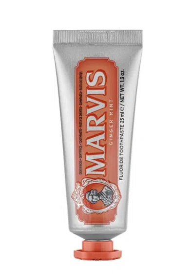 Marvis Ginger Mint Travel Toothpaste 25ml In N/a