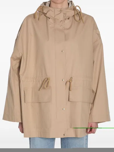 Moncler Gaillon Parka In Cream