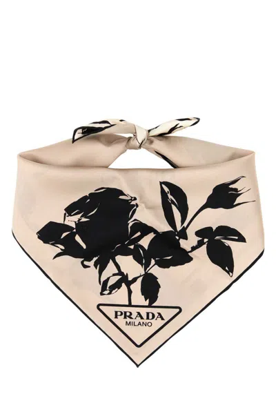 Prada Scarves And Foulards In Printed