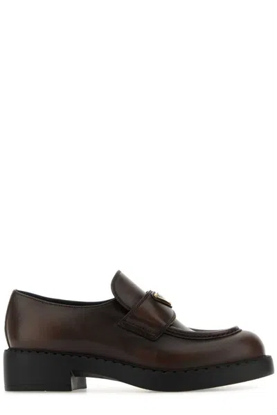 Prada Triangle In Brown