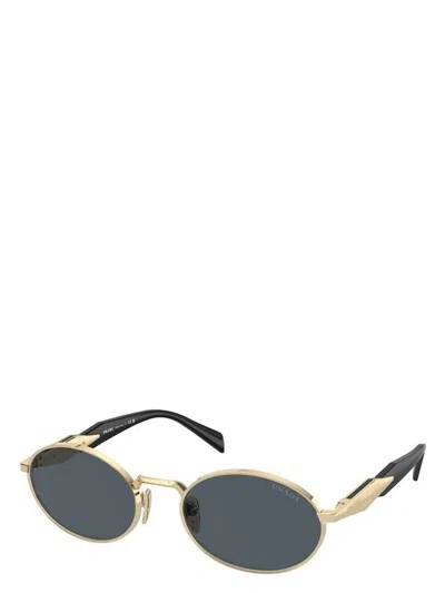 Prada Women's  Pr 65zs Zvn09t Sunglasses In Gold