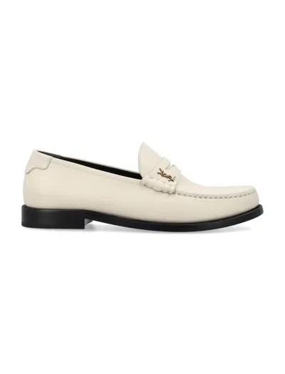 Saint Laurent Loafers  Men In White