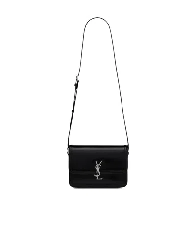 Saint Laurent Mini Envelope Crossbody Bag In Black