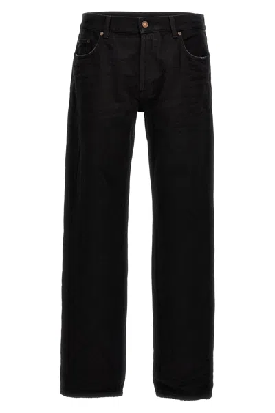 Saint Laurent Straight Fit Jeans Black