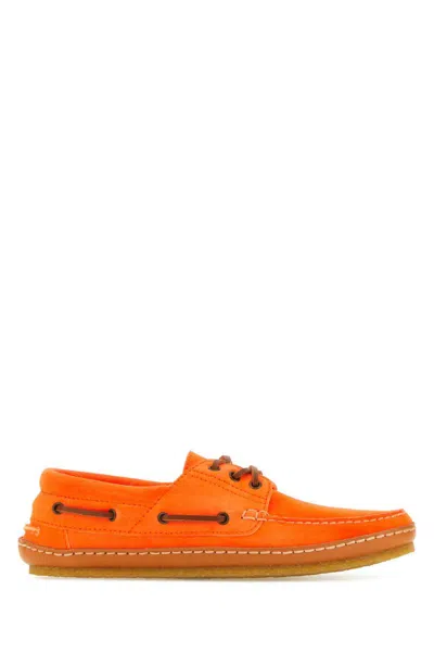 Saint Laurent Sneakers-45 Nd  Male In Orange