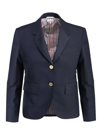 Thom Browne High Armhole Blazer In Blue