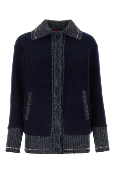 Thom Browne Knitwear In Dark Blue