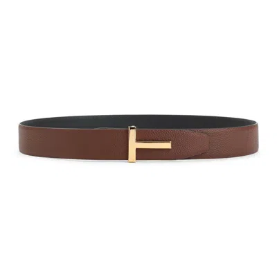 Tom Ford Belt In Brown