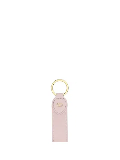 Valentino Garavani Keyrings E Chains In Pink