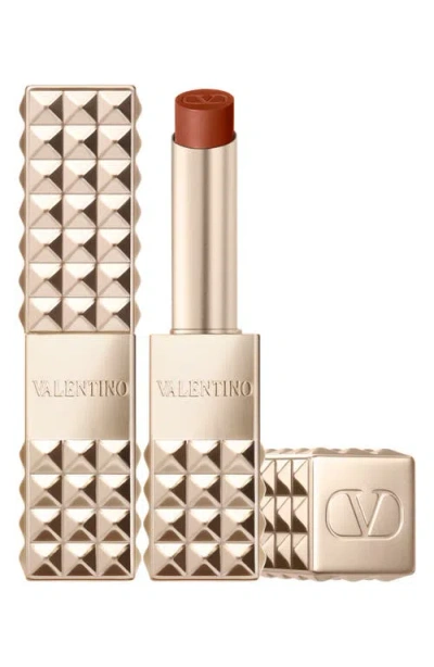 Valentino Spike  Buttery Matte Refillable Lip Color In 135a Better Crying In A Limo