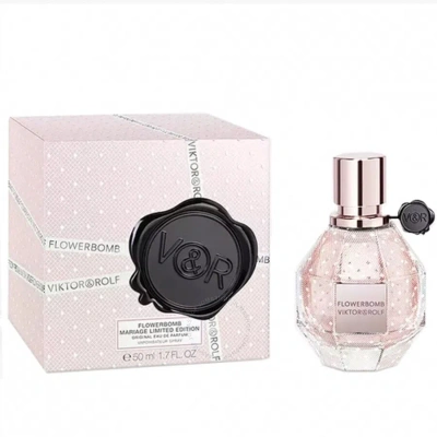 Viktor & Rolf Ladies Flowerbomb Mariage Limited Edition Edp 1.7 oz Fragrances 3614273321907 In Orange