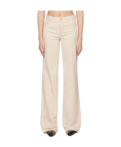 We11 Done Off-white Loose-fit Trousers