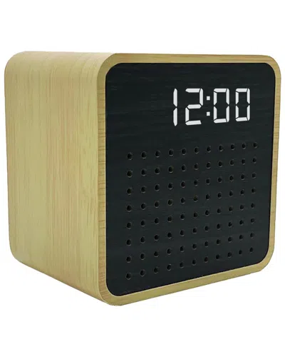 Ztech Retro Mini Black Wooden Bluetooth Speaker