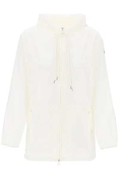 Shop Moncler Basic Iole Parka Women In White