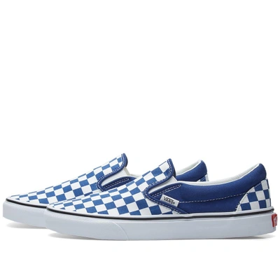 VANS VANS CLASSIC SLIP ON CHECKERBOARD VA38F7QCN22