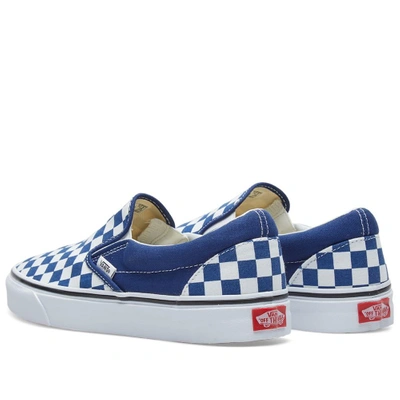 VANS VANS CLASSIC SLIP ON CHECKERBOARD VA38F7QCN22