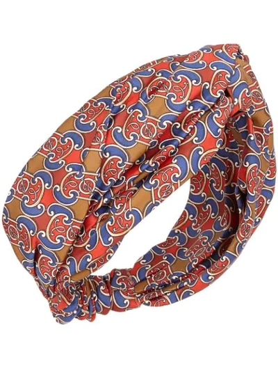 FENDI PRINTED HEADBAND 