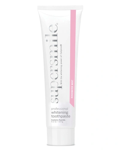 Supersmile Professional Whitening Toothpaste In Rosewater Mint, 4.2 Oz.