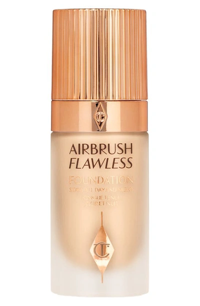 Charlotte Tilbury Airbrush Flawless Longwear Foundation 5 Warm In Warm (fair Medium With Golden Yellow Und