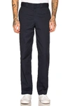 Dickies 873 Straight Work Pant - Navy In Dark Navy