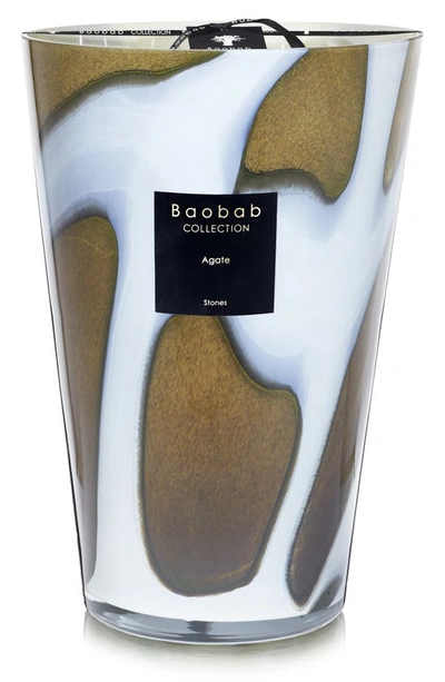 Baobab Collection Stones Agate Multi Candle