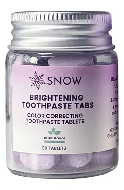 Snow Instantly Bright Toothpaste Tabs In Purple