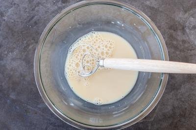 liquids in a bowl