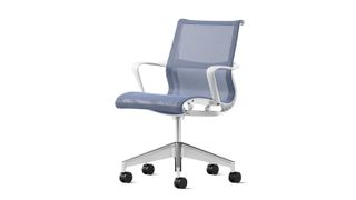 Product shot of Herman Miller Setu, one of the best Herman Miller chairs