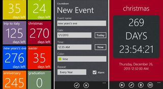 Countdown Windows Phone