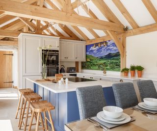 oak frame kitchen diner extension