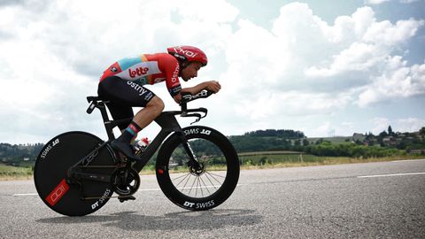 New Ridley time trial bike spotted at Dauphine TT | Cyclingnews