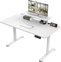 Triumphkey  standing desk with monitor shelf