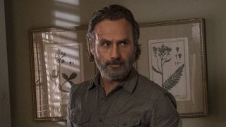 Rick inside house in The Walking Dead