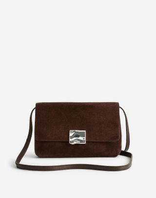 Madewell x AGMES Lennox Bag in Boss brown.