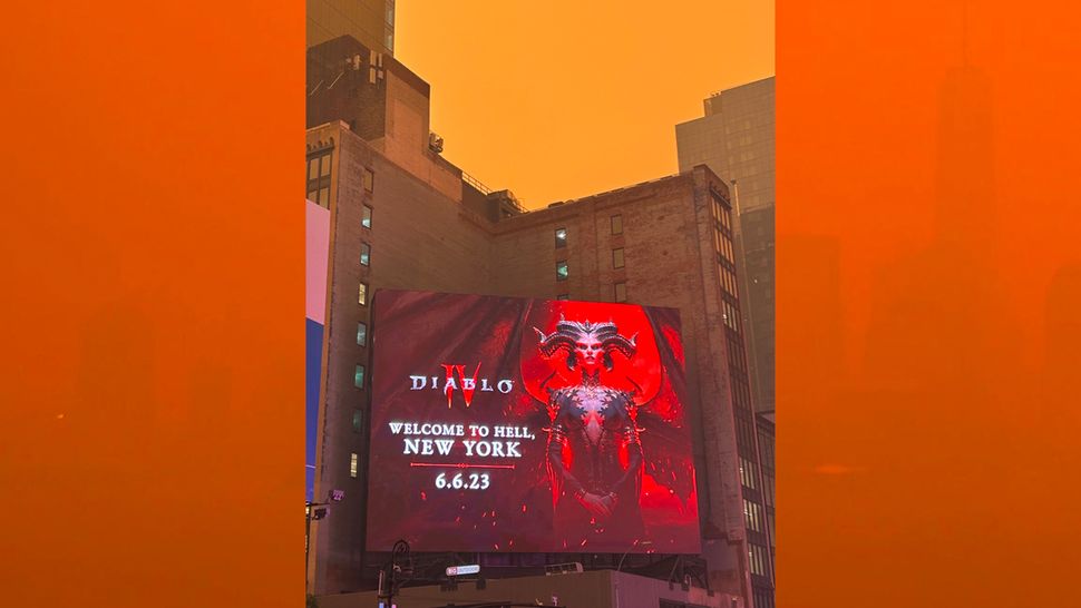 Diablo IV's ad is suddenly very poignant as New York suffers | Creative ...