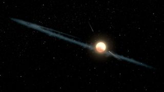 Artist's Illustration of Tabby's Star2852