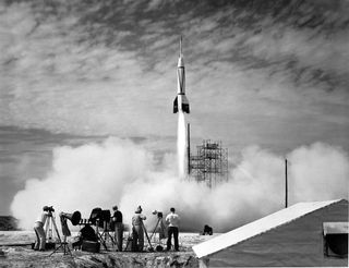 After the war, several captured German V2 rockets were used to establish the U.S. military missile and civilian space programs, under the direction of captured German rocket scientists.