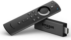 Amazon Fire Stick on a white background