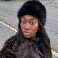 Scandinavian women wearing chic winter accessories