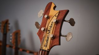 Vintage Rickenbacker bass headstock