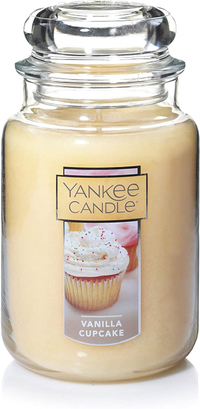 Yankee Candle Vanilla Cupcake Scented: was $30 now $16 @ Amazon